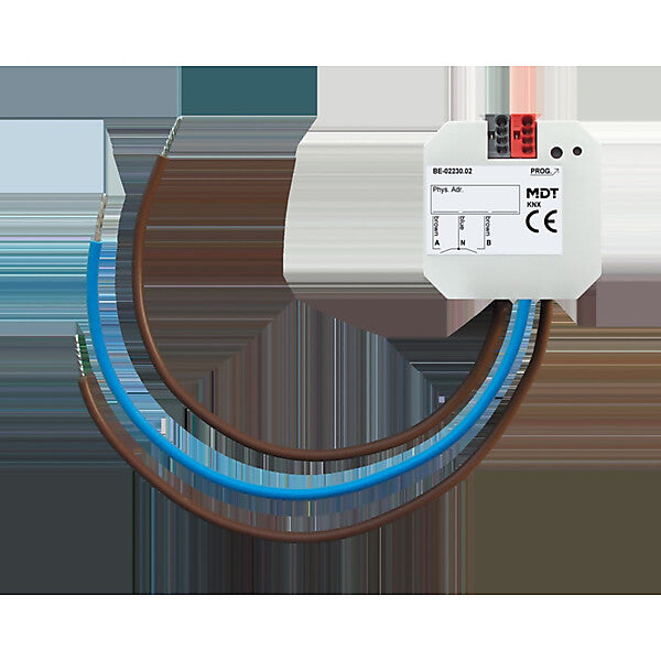 MDT technologies Tasterschnittstelle 2-fach UP, 230VAC BE-02230.02